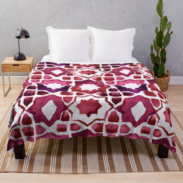 Item preview, Pink Moroccan Tile designed and sold by Roseanne Durnford.