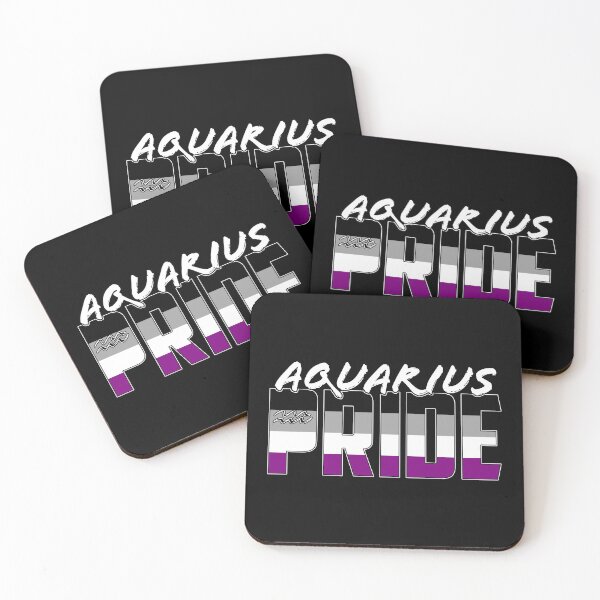 Artikelvorschau, Wassermann Asexual Pride Flag Sternzeichen entworfen und verkauft von Patrick Hiller.