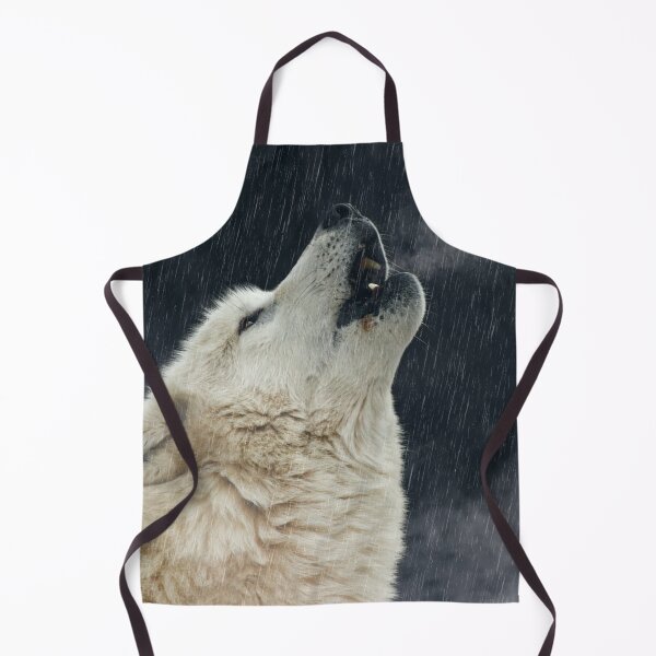 Item preview, White Wolf in the Rain designed and sold by Jessica Kirste.