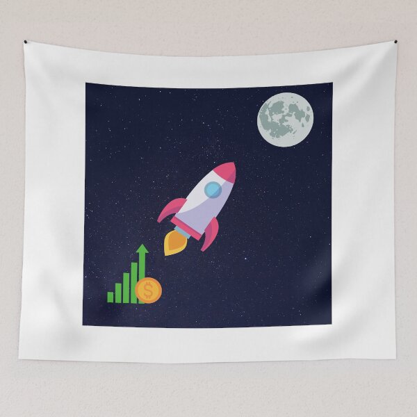 Item preview, Stock To The Moon designed and sold by dino8.