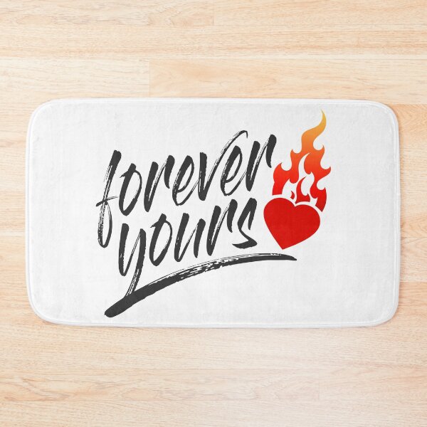 Item preview, Simple and Romantic Forever Yours Valentine Quote designed and sold by Hommie9977.