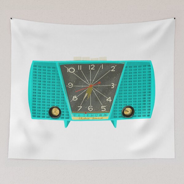 Item preview, Vintage Turquoise Radio designed and sold by jenbucheli.