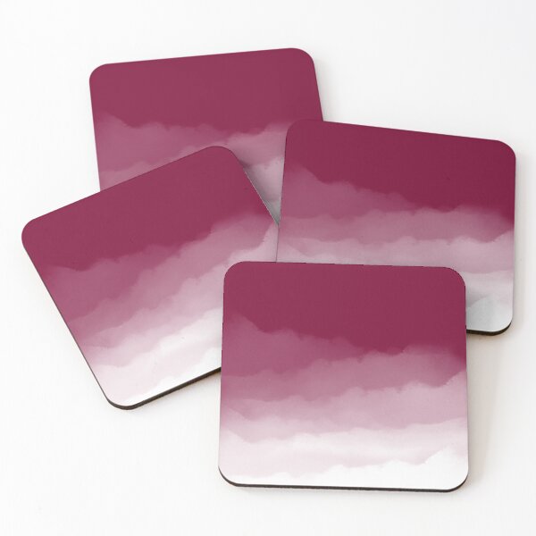 Item preview, Burgundy Watercolor Ombre (burgundy red/white) designed and sold by Design Minds Boutique.