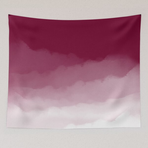 Item preview, Burgundy Watercolor Ombre (burgundy red/white) designed and sold by Design Minds Boutique.