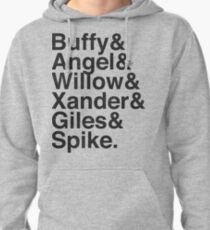 The Scooby Gang Vintage Black Pullover Hoodie