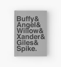 The Scooby Gang Vintage Black Hardcover Journal