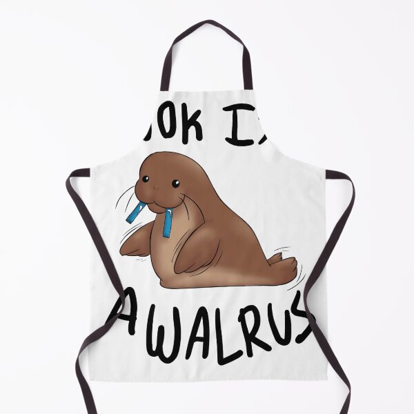 Item preview, "look I'm a walrus" designed and sold by KatTsukiArts.
