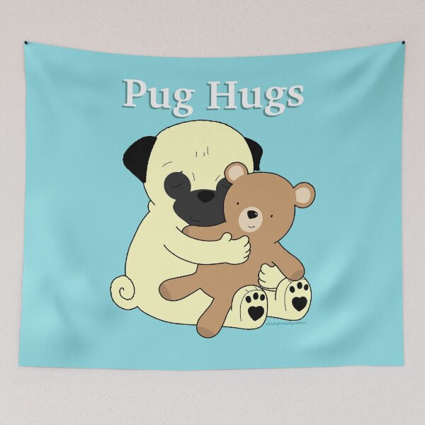 Item preview, Pug Hugs designed and sold by HumphreythePug.