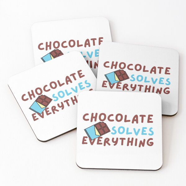 Item preview, Chocolate Solves Everything designed and sold by SweetAndSpice.