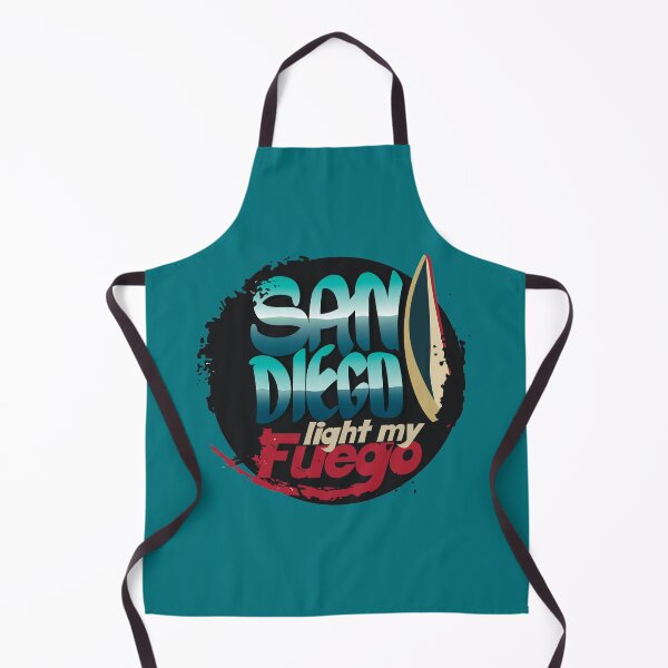 Item preview, San Diego light my fuego- California (color lettering) designed and sold by Arteria Mix.