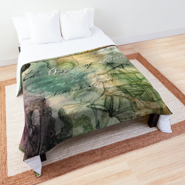 The Origin of Species, Charles Darwin & Alfred Russel Wallace Comforter