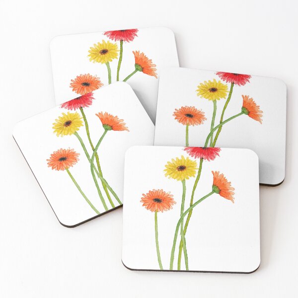 Item preview, A little bunch of gerbera flowers designed and sold by Cacatuart.