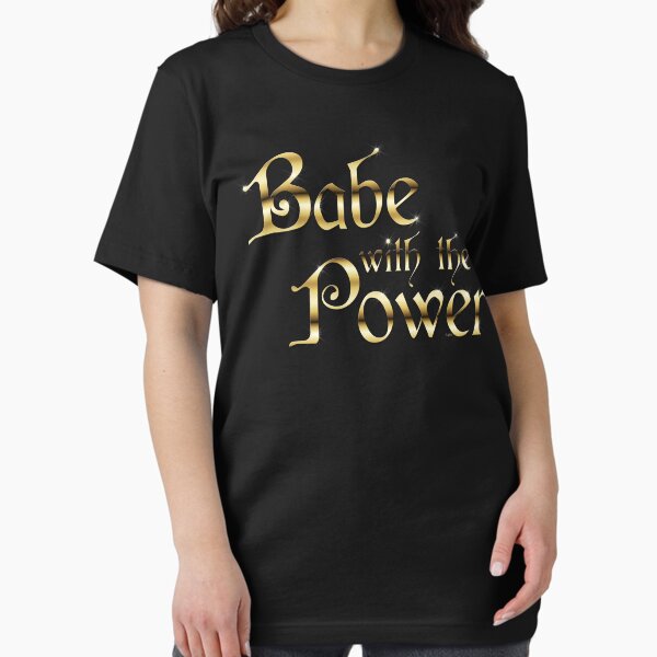 Item preview, Labyrinth Babe With The Power (black bg) designed and sold by Falln.