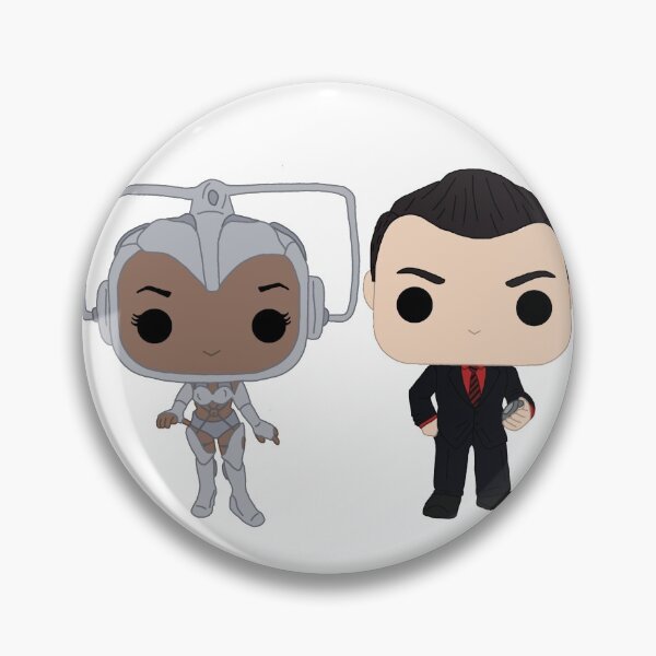 Artikelvorschau, Torchwood-Funko-Pop-Grafik, Ianto und Lisa entworfen und verkauft von GreenDragon19.