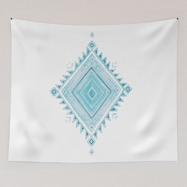 Item preview, Blue Kilim Pattern designed and sold by Carolin Bentbib.