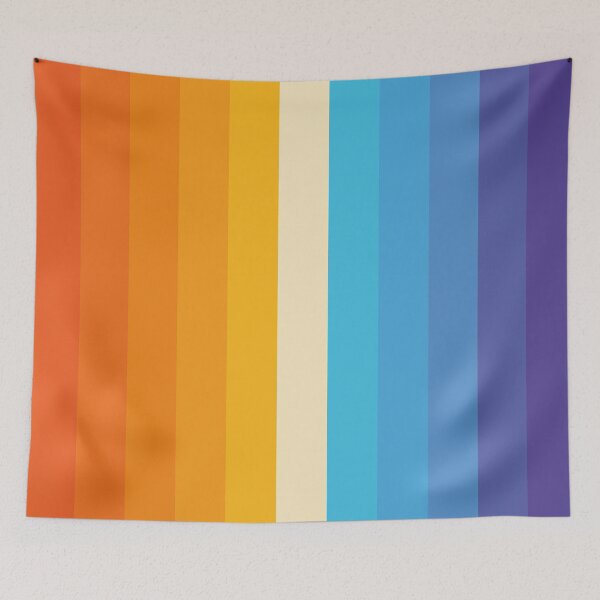 Item preview, spectrum orange blue extended designed and sold by artistgaf.