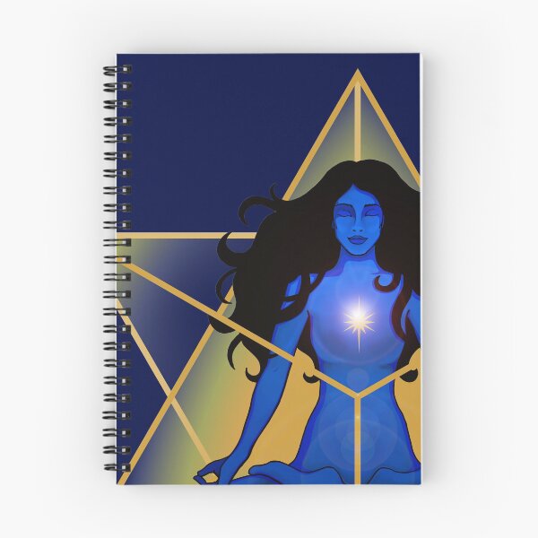 Item preview, Woman inside Merkabah designed and sold by MandalaSoul.