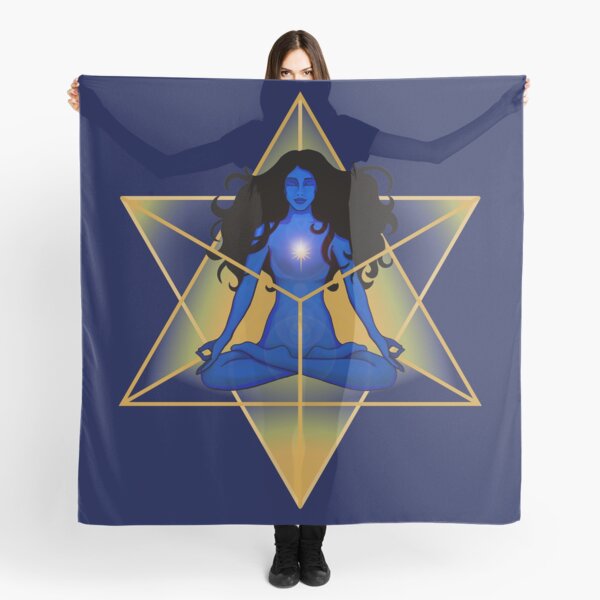 Item preview, Woman inside Merkabah designed and sold by MandalaSoul.