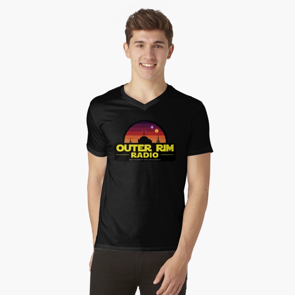 Vista previa del artículo con la obra «Camiseta de cuello en V», diseñado y vendido por SavidgeGaming.
