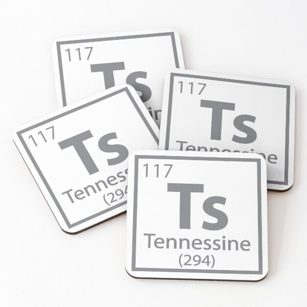 Item preview, Tennessine - Tennessee Science designed and sold by TravelScientist.