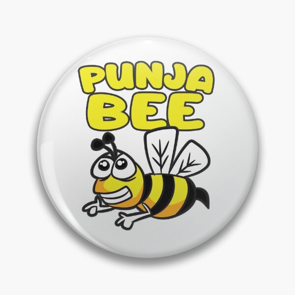 Item preview, Punja Bee Punjabi Indian Humor designed and sold by Moonpie90.