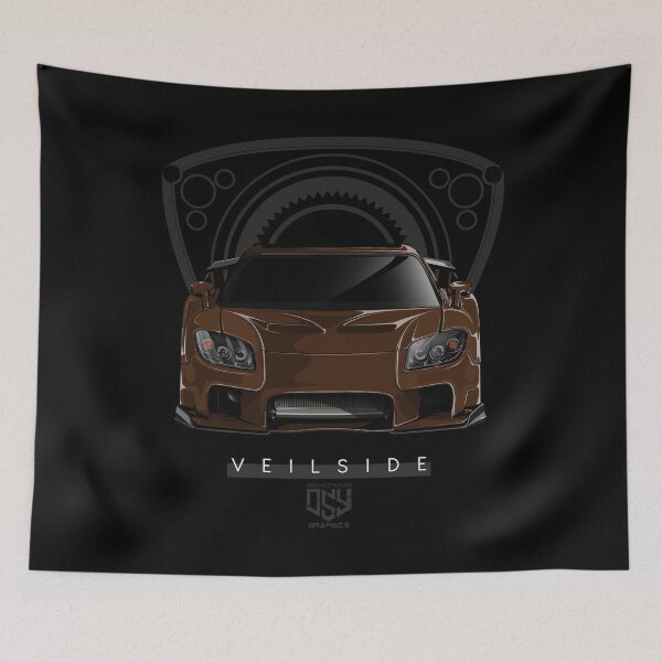 Item preview, RX7 Veilside Rotary (Brown) designed and sold by Osman Çetin Yapıcı.