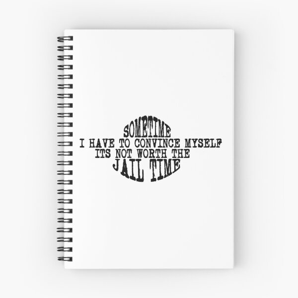 Item preview, jail time designed and sold by Five Seventy Five.