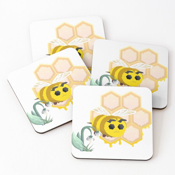 Item preview, honeycomb bee designed and sold by CastOutArtist.