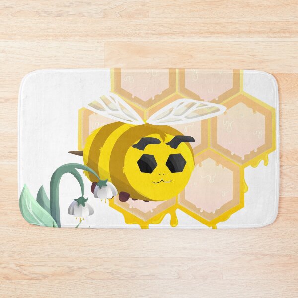 Item preview, honeycomb bee designed and sold by CastOutArtist.