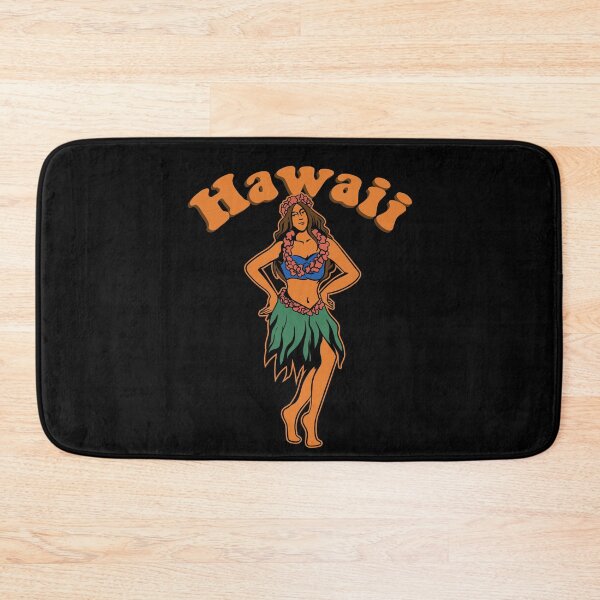 Item preview, Hawaii retro hula girl designed and sold by ElBeDesigns.