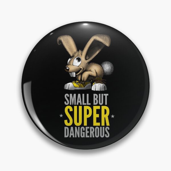 Item preview, Small But Super Dangerous Bunny Sneaker designed and sold by FD-Design.