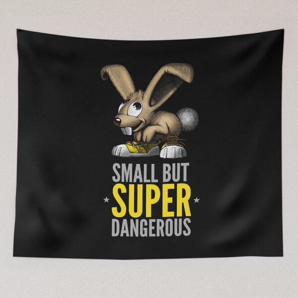 Item preview, Small But Super Dangerous Bunny Sneaker designed and sold by FD-Design.
