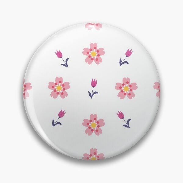 Item preview, Pretty Pink Spring Flowers - Sticker Pack designed and sold by ittybittyowl.