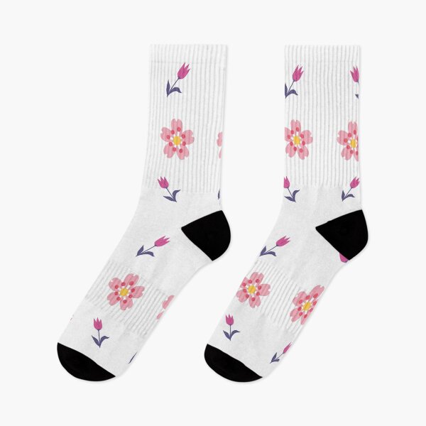 Item preview, Pretty Pink Spring Flowers - Sticker Pack designed and sold by ittybittyowl.