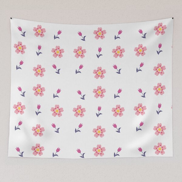 Item preview, Pretty Pink Spring Flowers - Sticker Pack designed and sold by ittybittyowl.