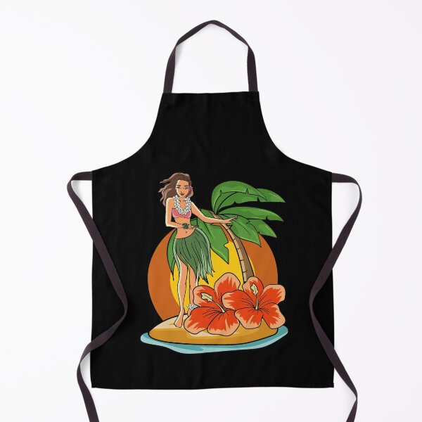 Item preview, Vintage hula girl designed and sold by ElBeDesigns.