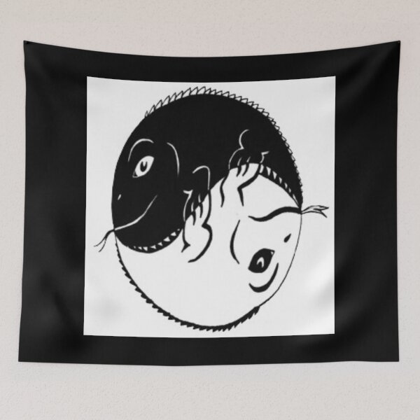 Item preview, Psychedelic Reptile Yin Yang designed and sold by Q Art & Design .