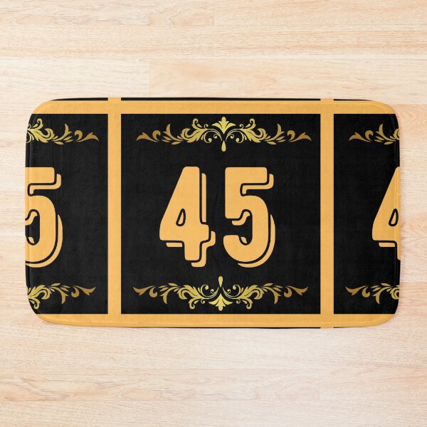 Item preview, Number 45 designed and sold by HappinessWorld.