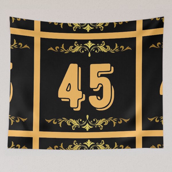 Item preview, Number 45 designed and sold by HappinessWorld.