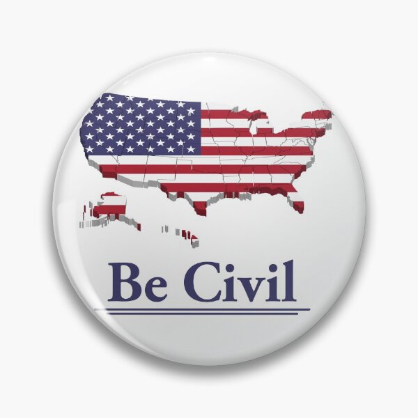 Item preview, Be Civil 2 designed and sold by WearThePositive.