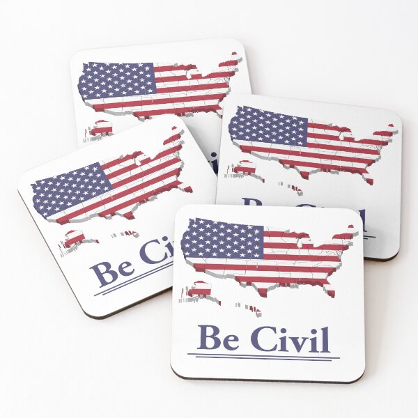 Item preview, Be Civil 2 designed and sold by WearThePositive.