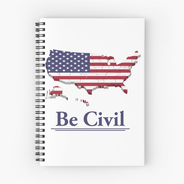 Item preview, Be Civil 2 designed and sold by WearThePositive.
