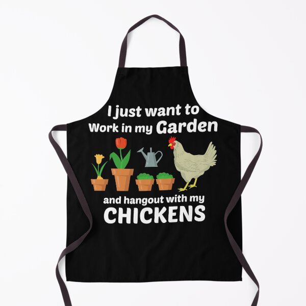 Item preview, Gardening Garden Gardener Chicken Funny Saying Gift designed and sold by CuteDesigns1.