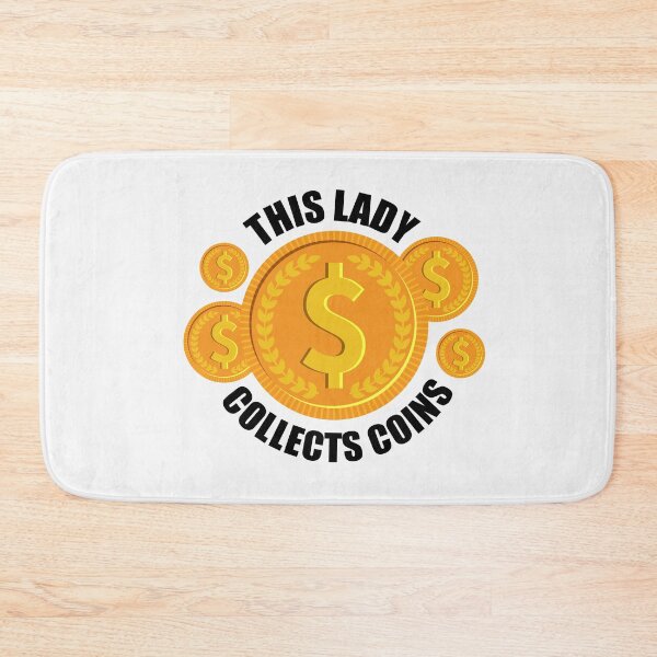 Item preview, Coin Collecting Women Gift designed and sold by ElBeDesigns.