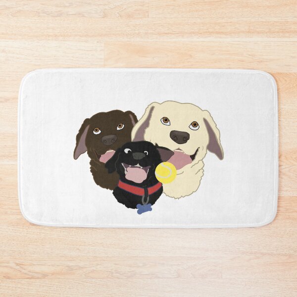 Item preview, Trio of labs designed and sold by MoonlitMadnessDesigns.