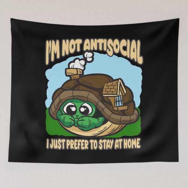 Item preview, Antisocial Shy Humor designed and sold by Moonpie90.