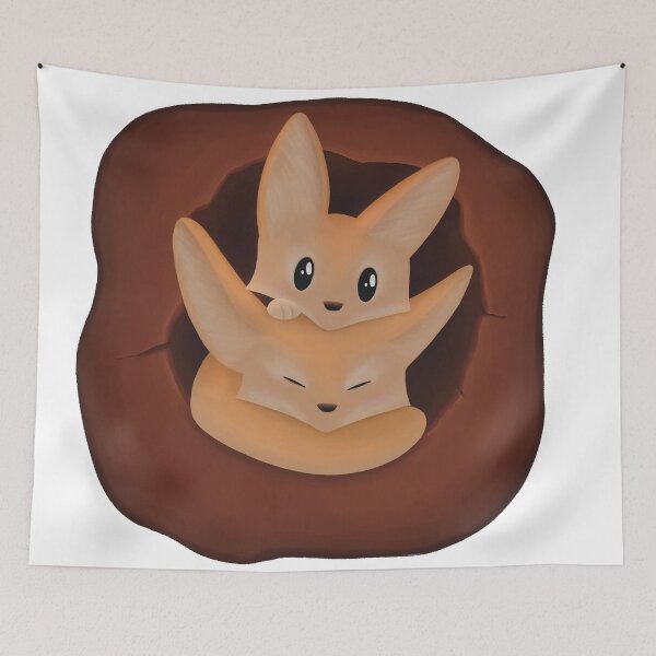 Item preview, Desert fox cuddle time designed and sold by Nadalo.