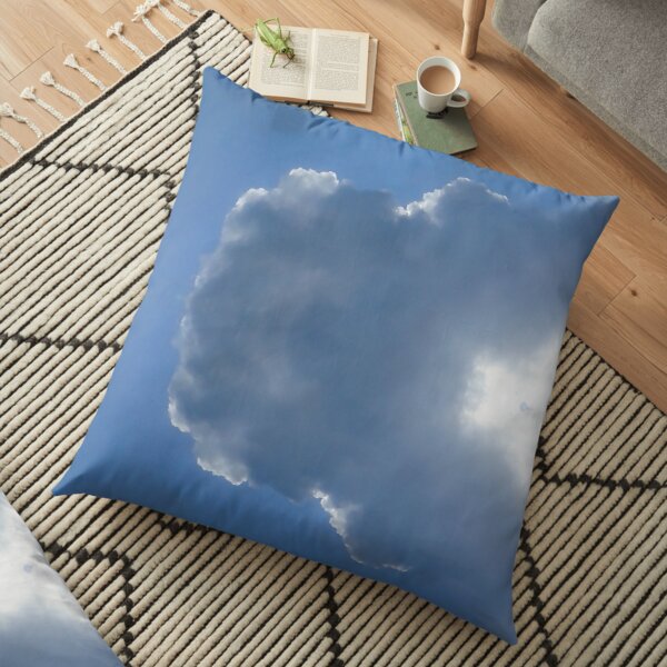 inhale...exhale-clouds collection Floor Pillow