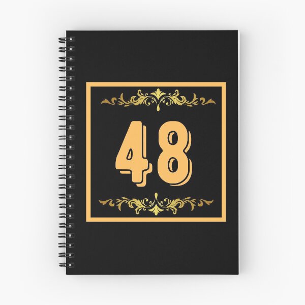 Item preview, Number 48 designed and sold by HappinessWorld.