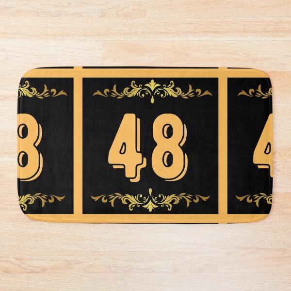 Item preview, Number 48 designed and sold by HappinessWorld.